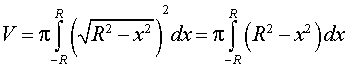 геометрические приложения определенного интеграла вычисление объема тела вращения примеры решения задач вывод формулы объема шара