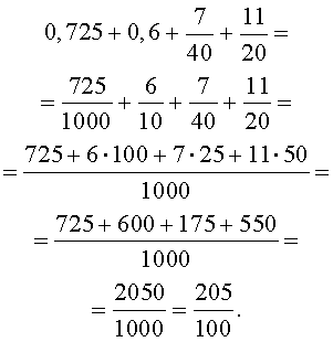 обращение простой дроби в десятичную дробь арифметические действия с дробями выраженными в различных формах
