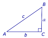 Свойства и признаки прямоугольного треугольника