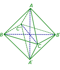 Объем и площадь поверхности октаэдра