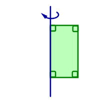 Фигуры (тела) вращения  ось вращения результат вращения цилиндр