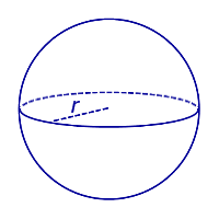 Объем шара площадь сферы